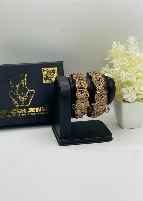 Shop the Tara Openable Bangle Set from Zarosh Jewel