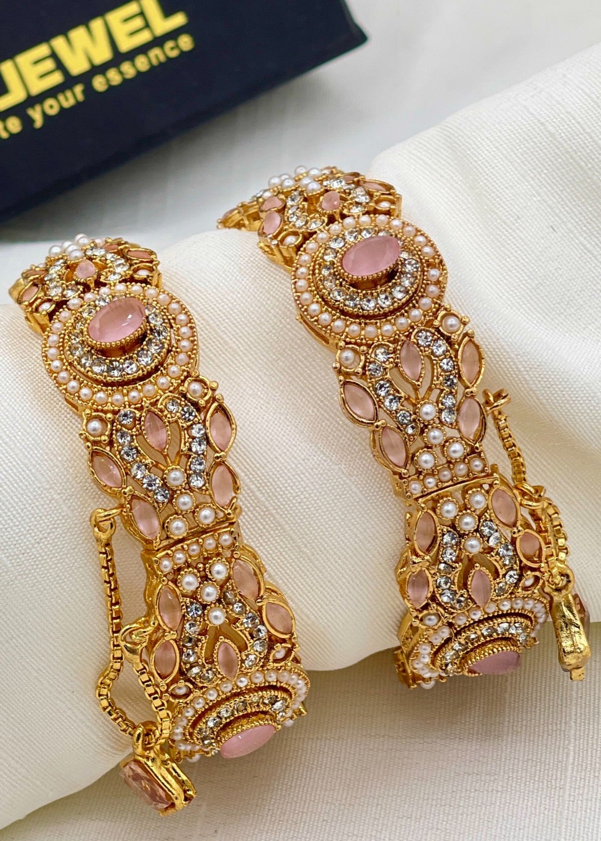 Shop the Tara Openable Bangle Set from Zarosh Jewel
