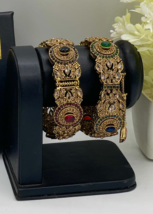 Shop the Tara Openable Bangle Set from Zarosh Jewel