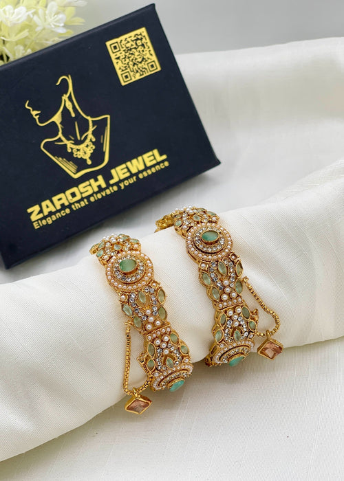 Shop the Tara Openable Bangle Set from Zarosh Jewel