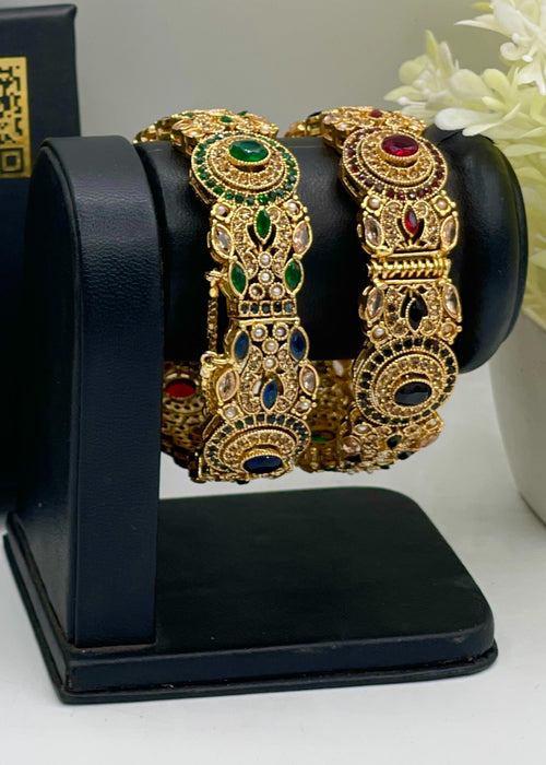 Shop the Tara Openable Bangle Set from Zarosh Jewel