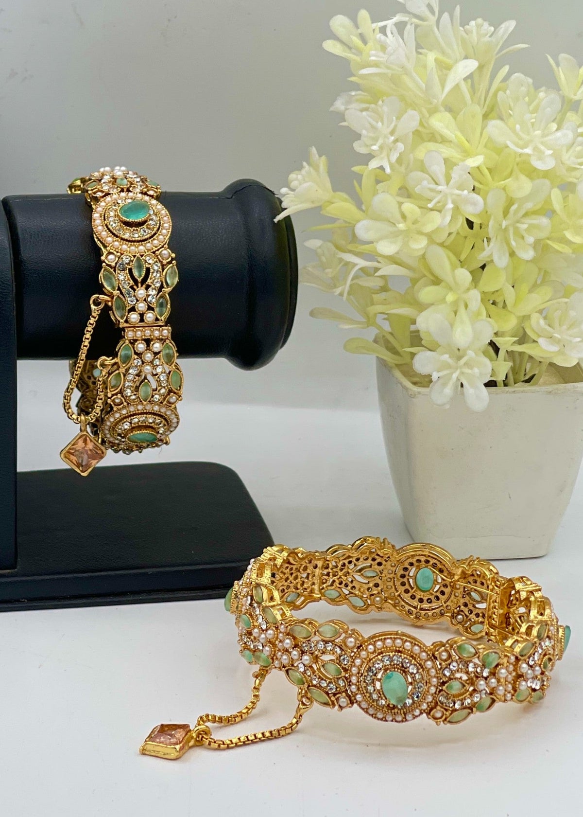 Shop the Tara Openable Bangle Set from Zarosh Jewel