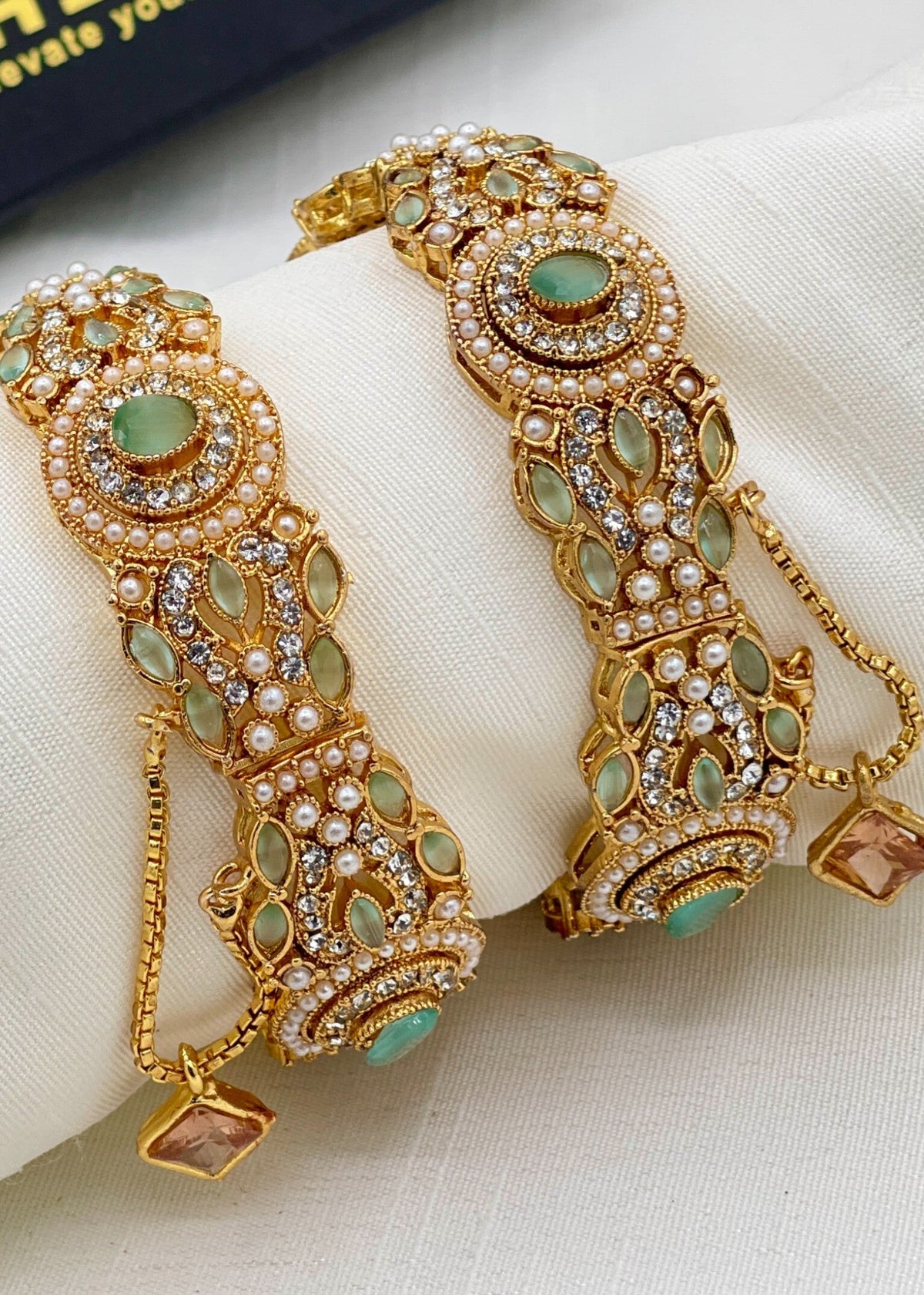 Shop the Tara Openable Bangle Set from Zarosh Jewel