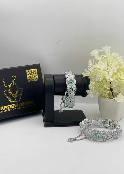 Shop the Tara Openable Bangle Set from Zarosh Jewel