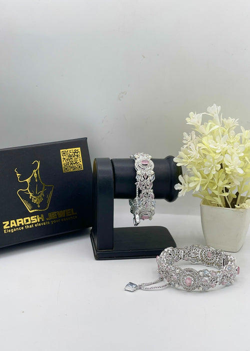 Shop the Tara Openable Bangle Set from Zarosh Jewel