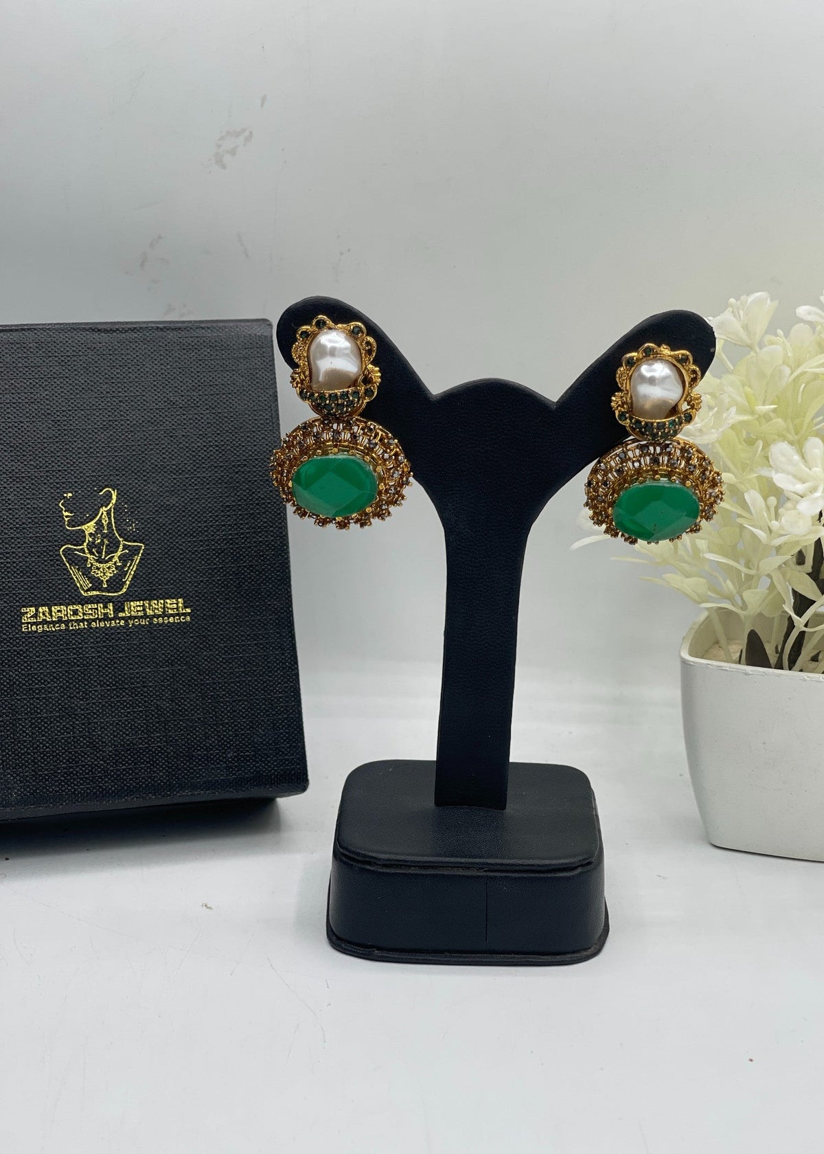 Shop the Tasneem Earrings from Zarosh Jewel