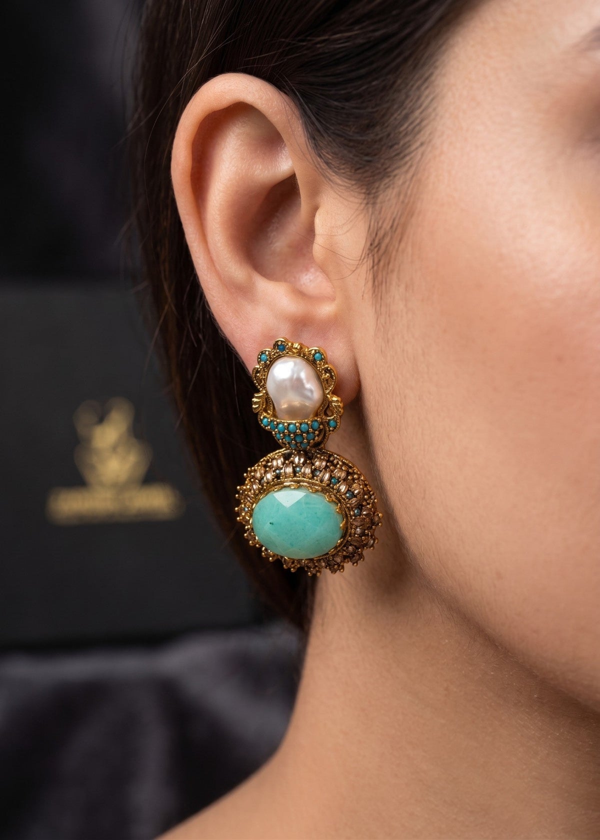 Shop the Tasneem Earrings from Zarosh Jewel