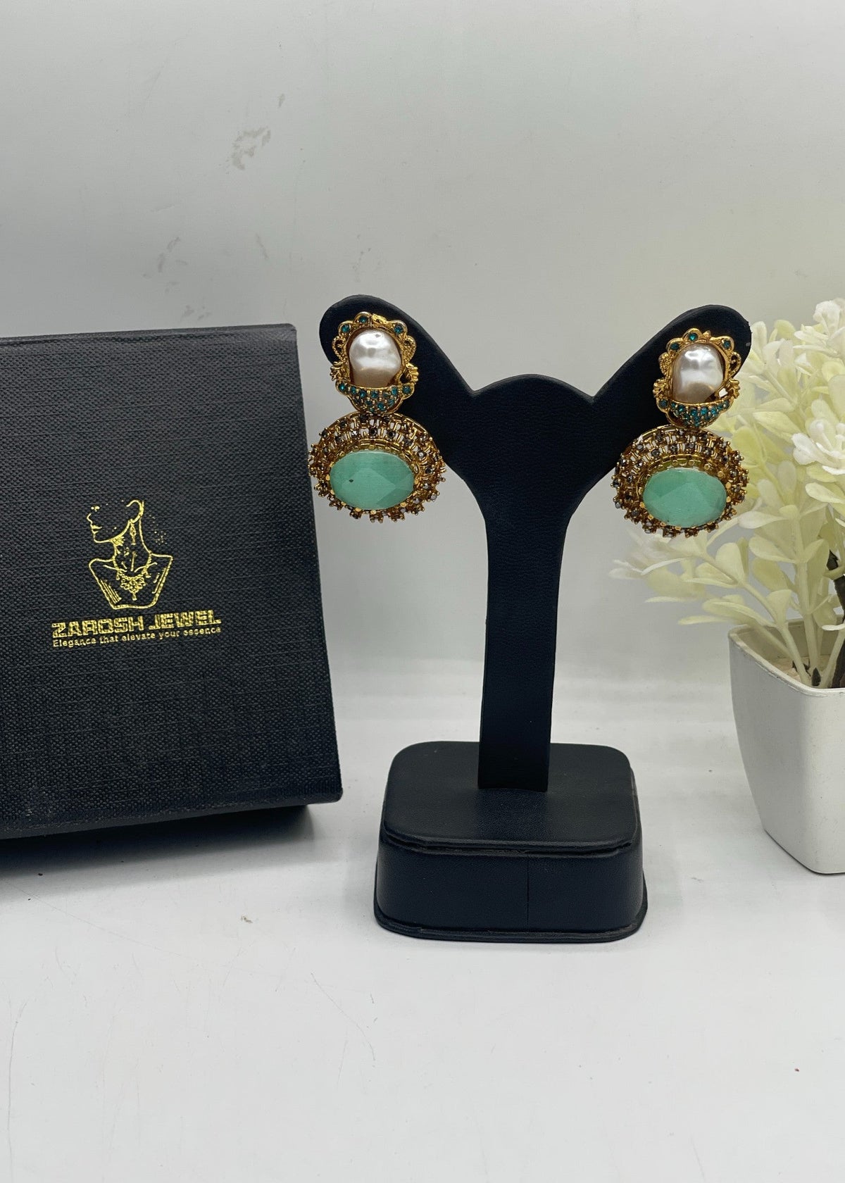 Shop the Tasneem Earrings from Zarosh Jewel