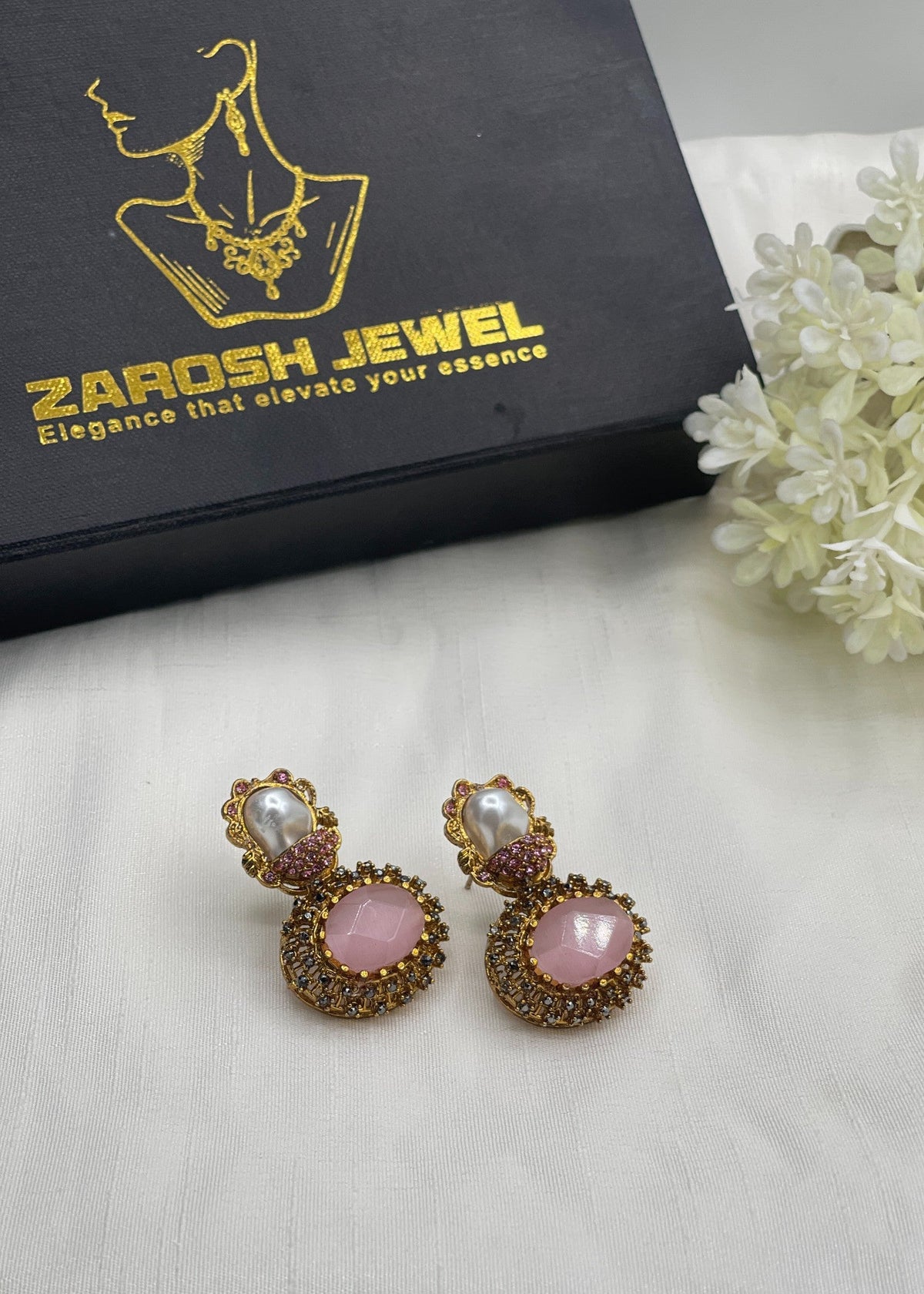 Shop the Tasneem Earrings from Zarosh Jewel