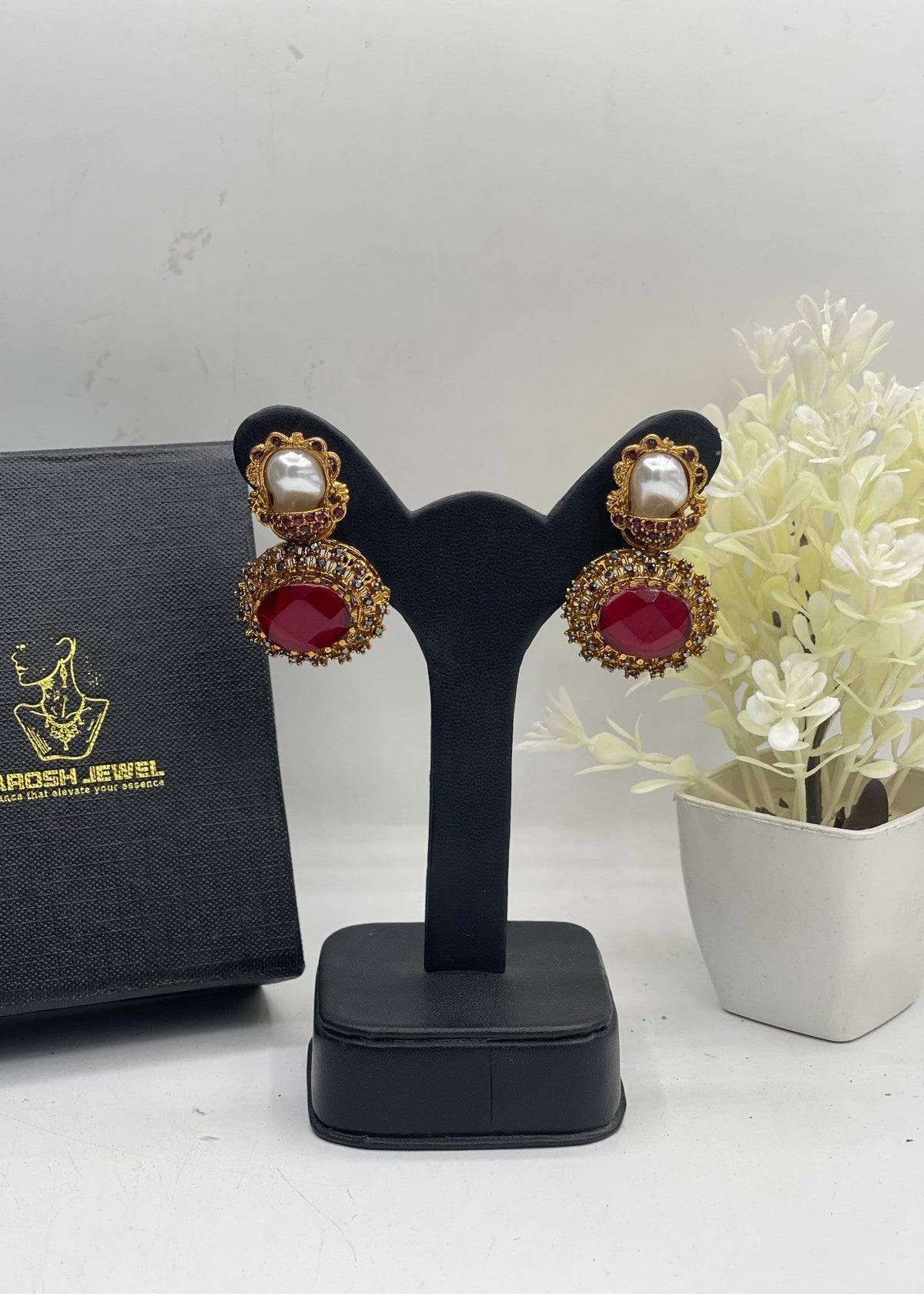 Shop the Tasneem Earrings from Zarosh Jewel
