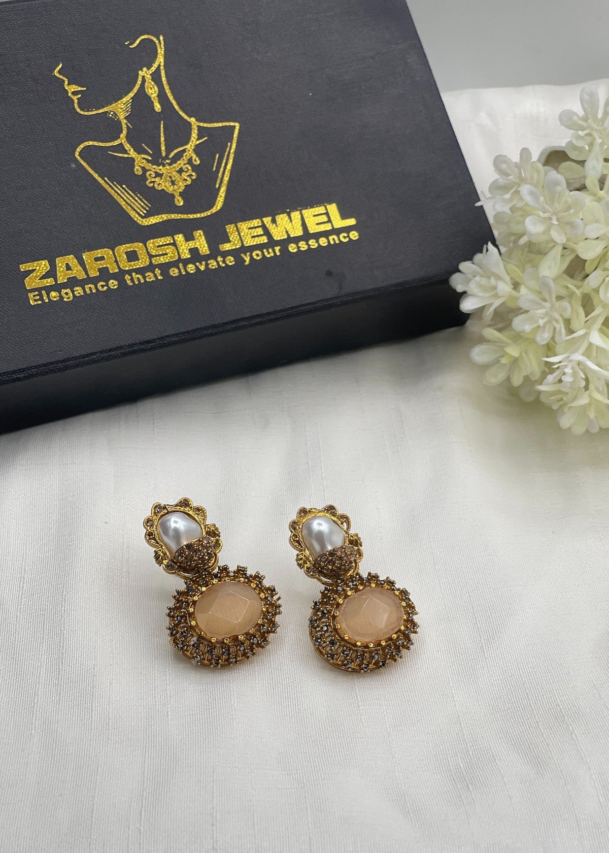 Shop the Tasneem Earrings from Zarosh Jewel