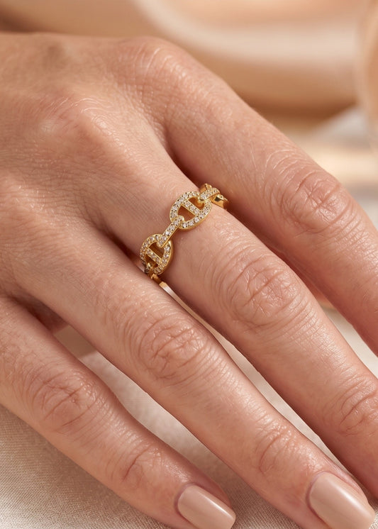 Tasnim Ring by Zarosh Jewel