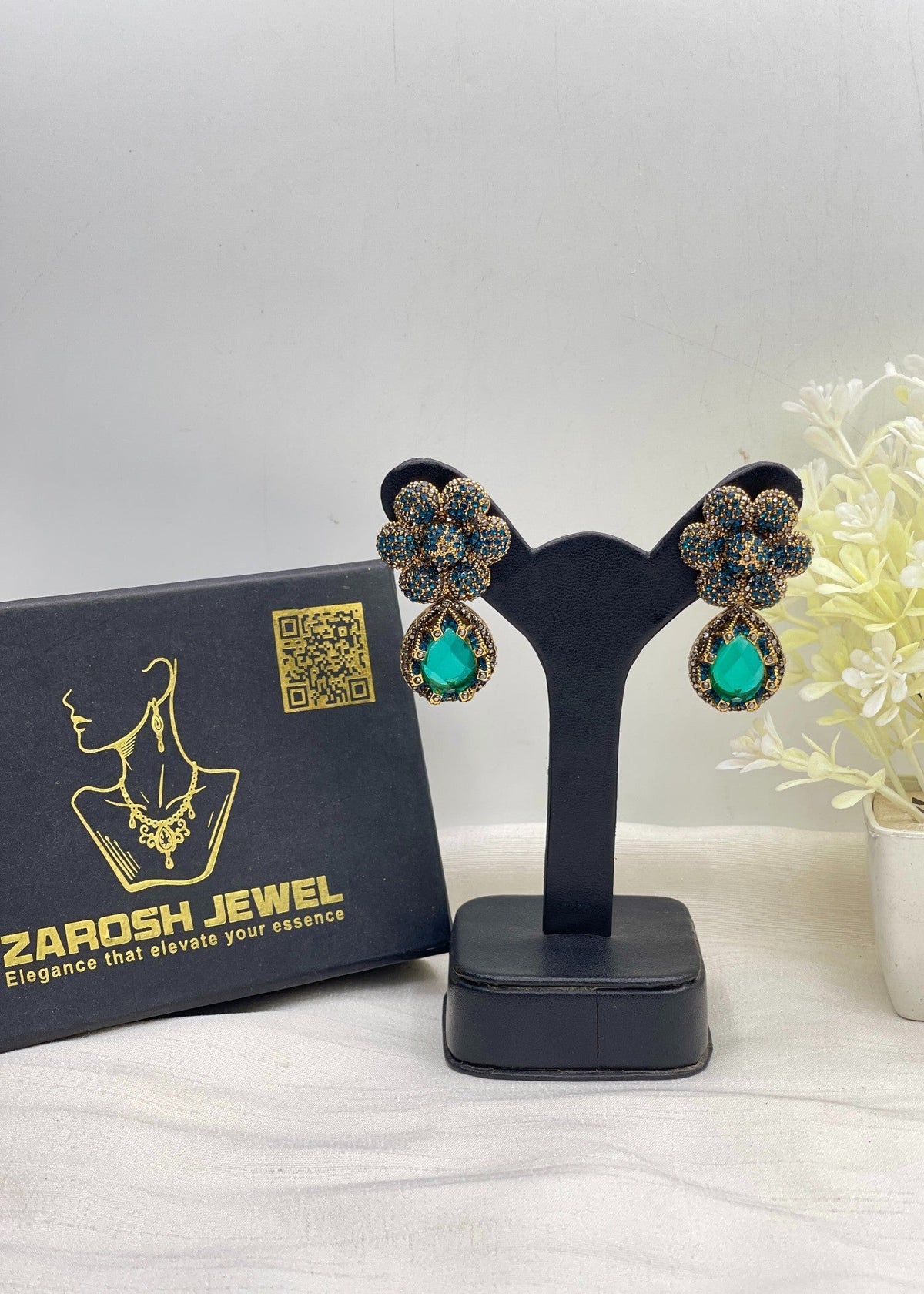 Shop the Tazeen Earring from Zarosh Jewel