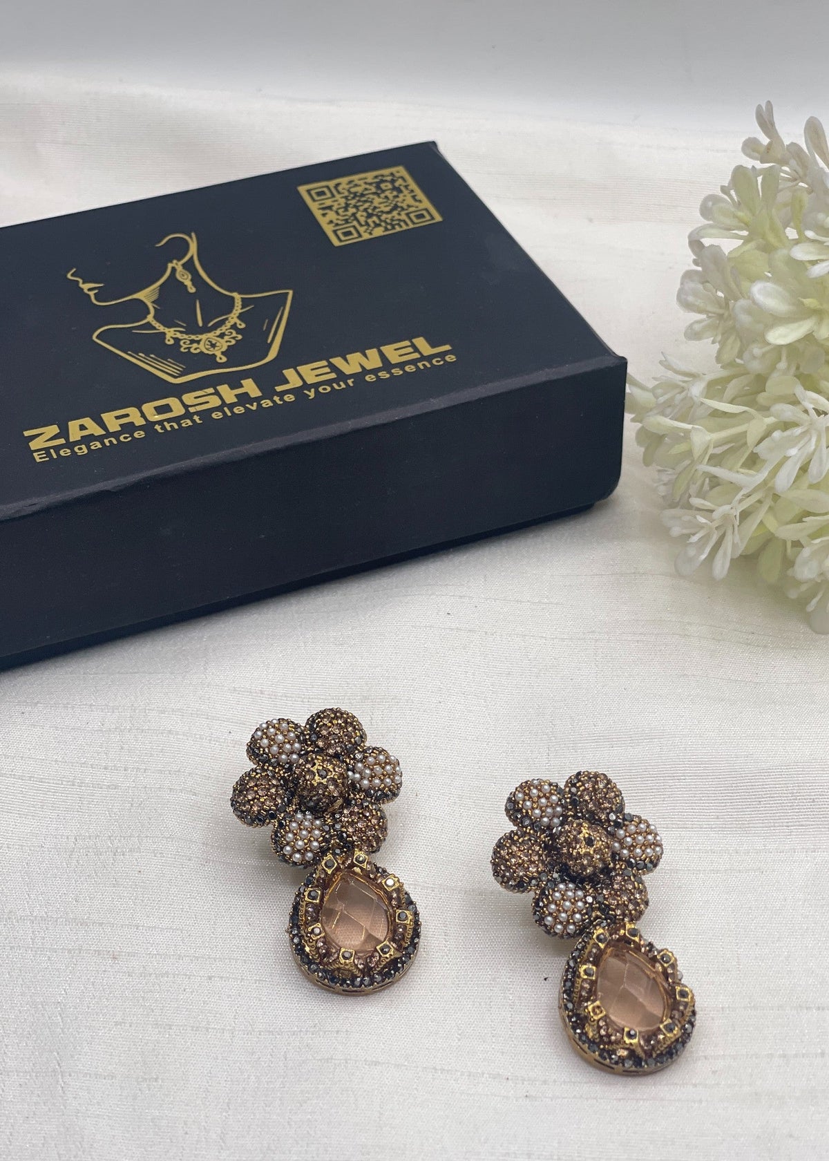 Shop the Tazeen Earring from Zarosh Jewel