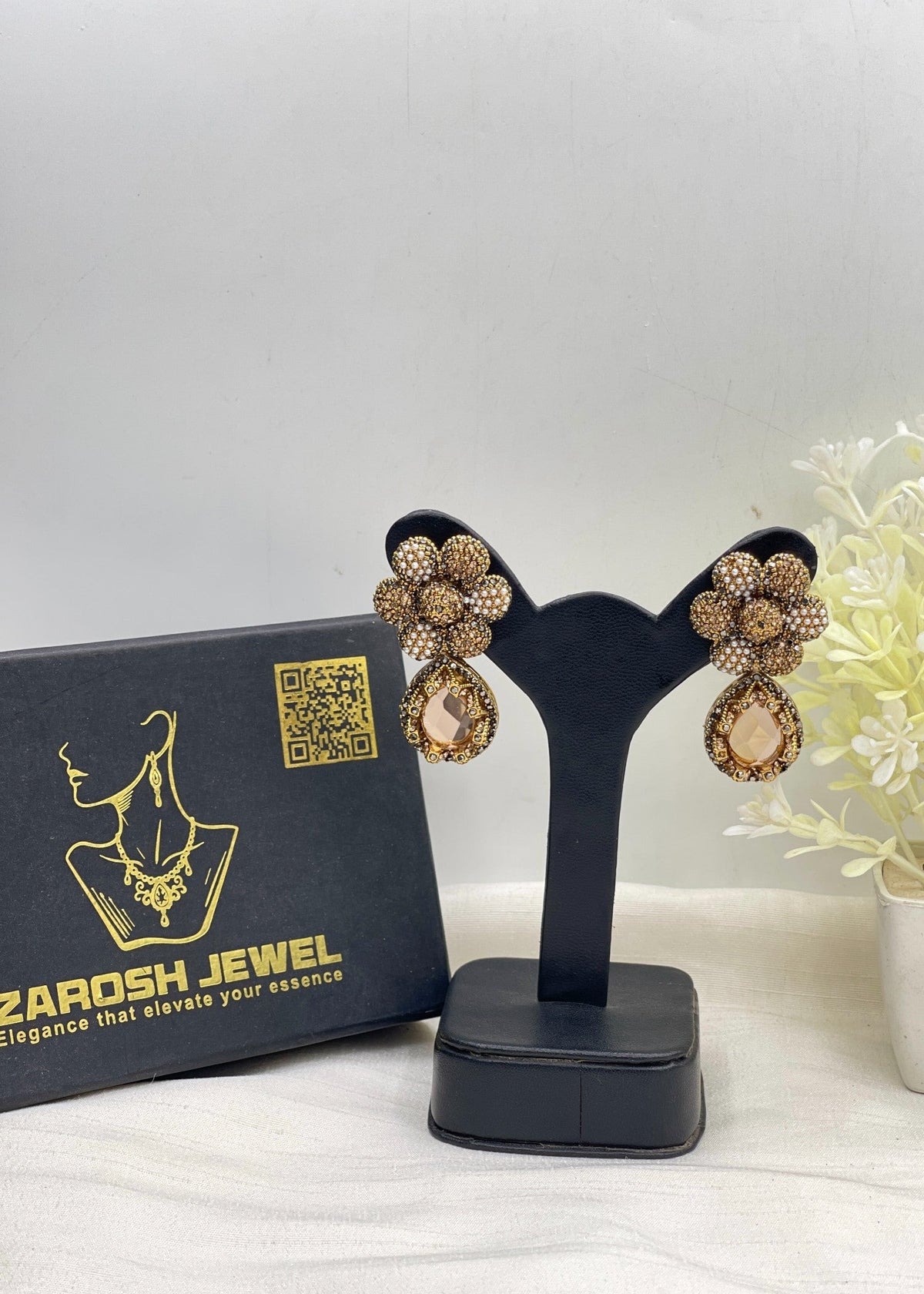Shop the Tazeen Earring from Zarosh Jewel