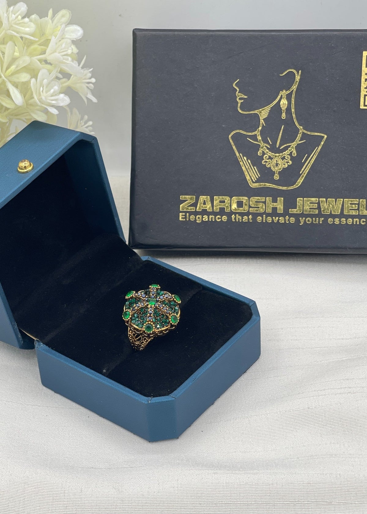 Shop the Tazkiya Heritage Ring from Zarosh Jewel