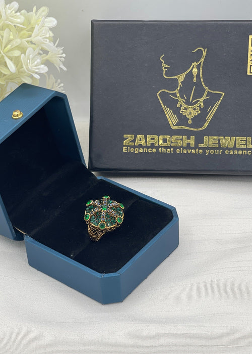 Shop the Tazkiya Heritage Ring from Zarosh Jewel