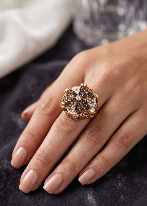 Tazkiya Heritage Ring by Zarosh Jewel