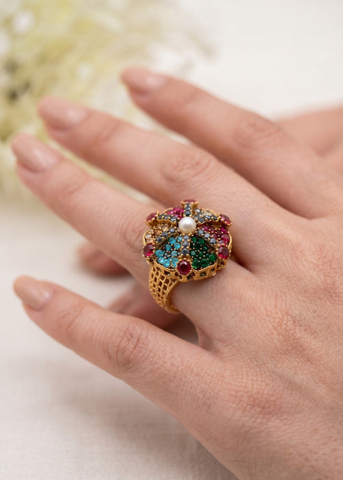 Shop the Tazkiya Heritage Ring from Zarosh Jewel