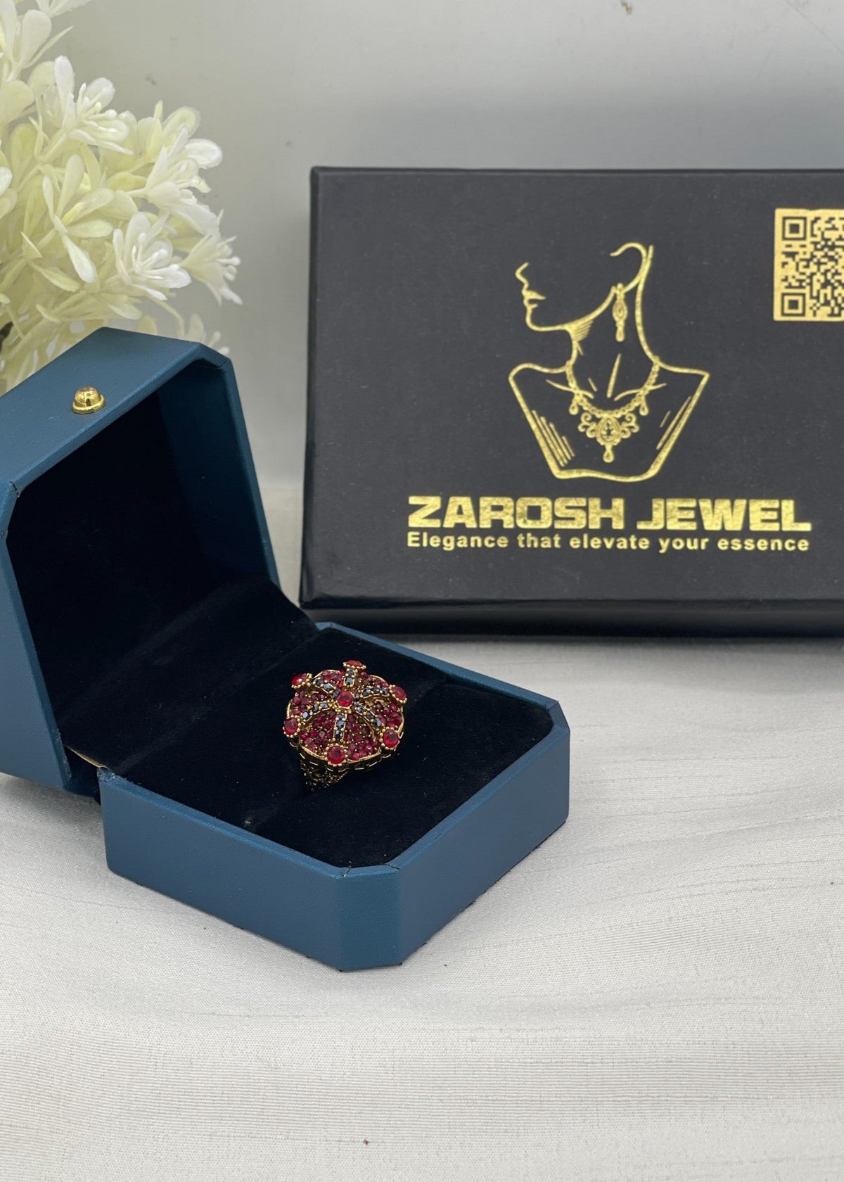Shop the Tazkiya Heritage Ring from Zarosh Jewel