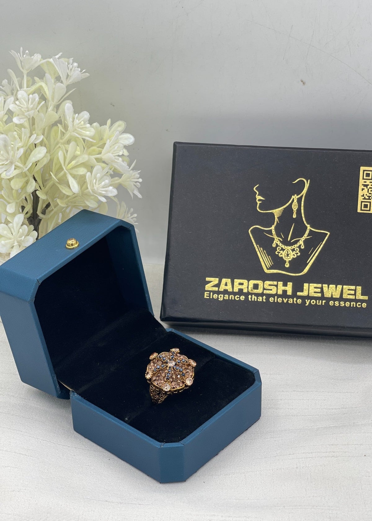 Shop the Tazkiya Heritage Ring from Zarosh Jewel