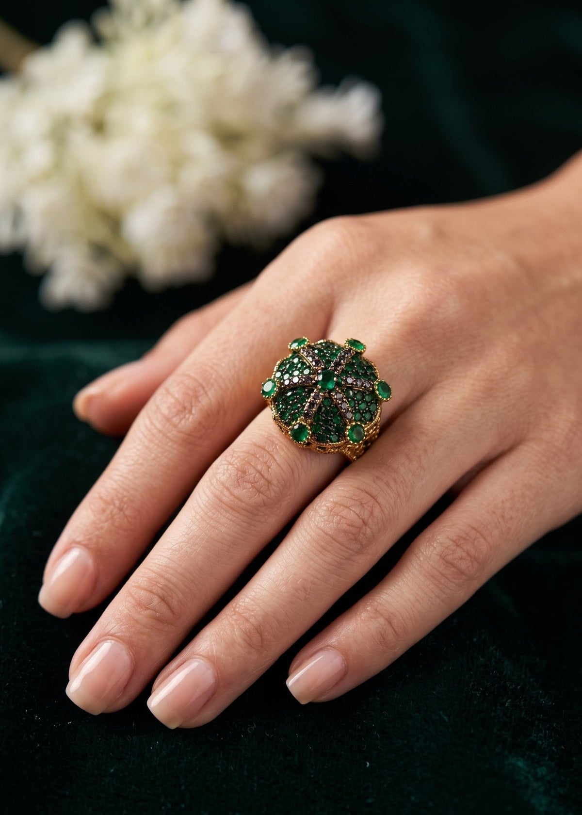 Shop the Tazkiya Heritage Ring from Zarosh Jewel