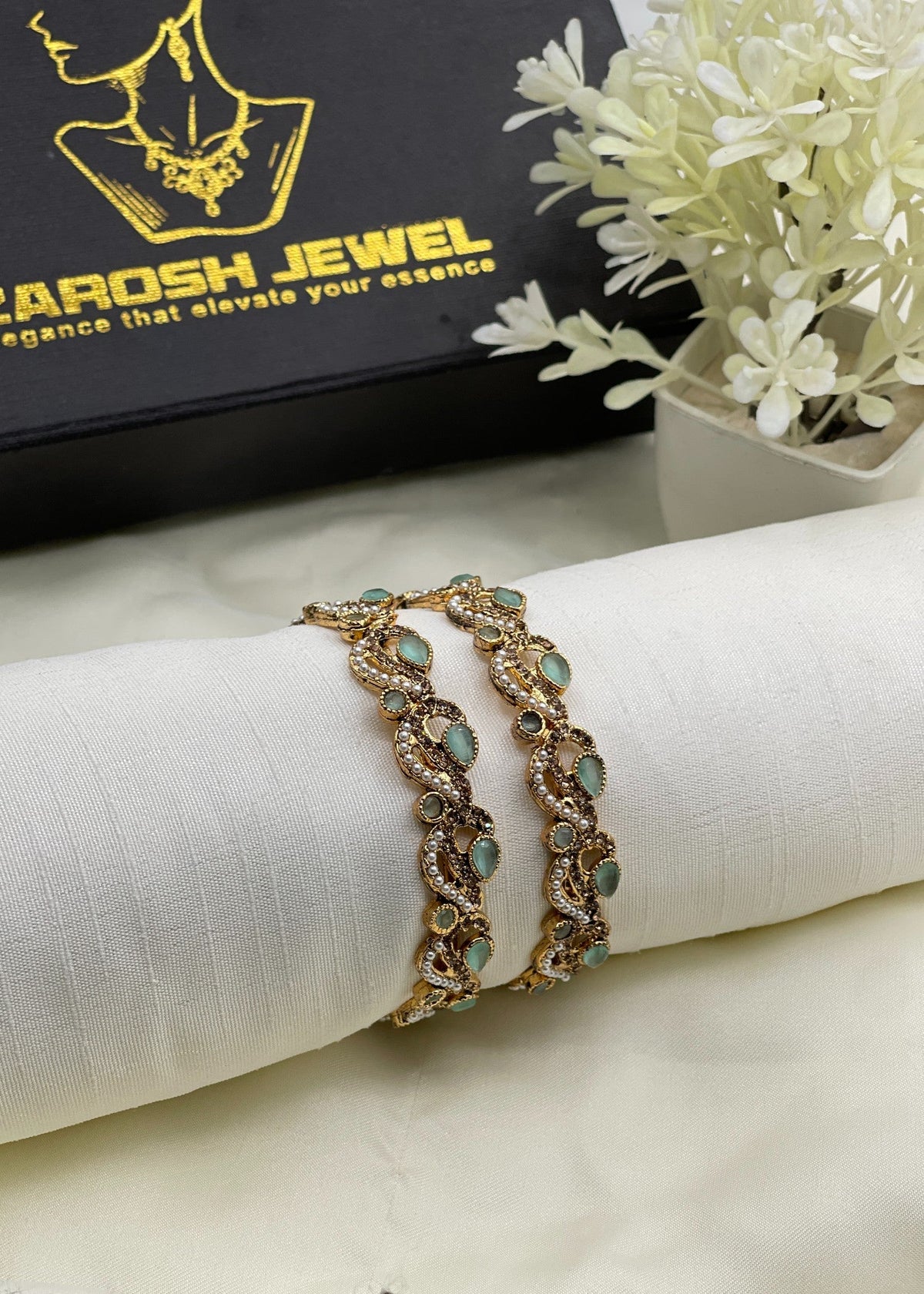 Shop the Thana Bangle from Zarosh Jewel
