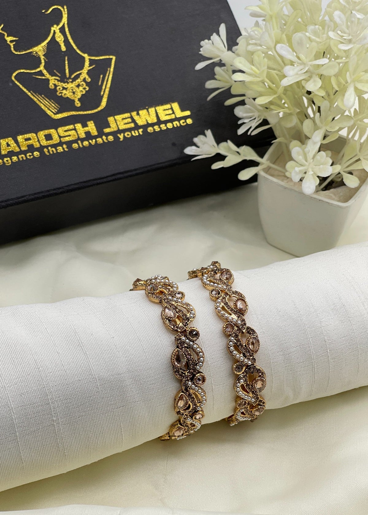 Shop the Thana Bangle from Zarosh Jewel