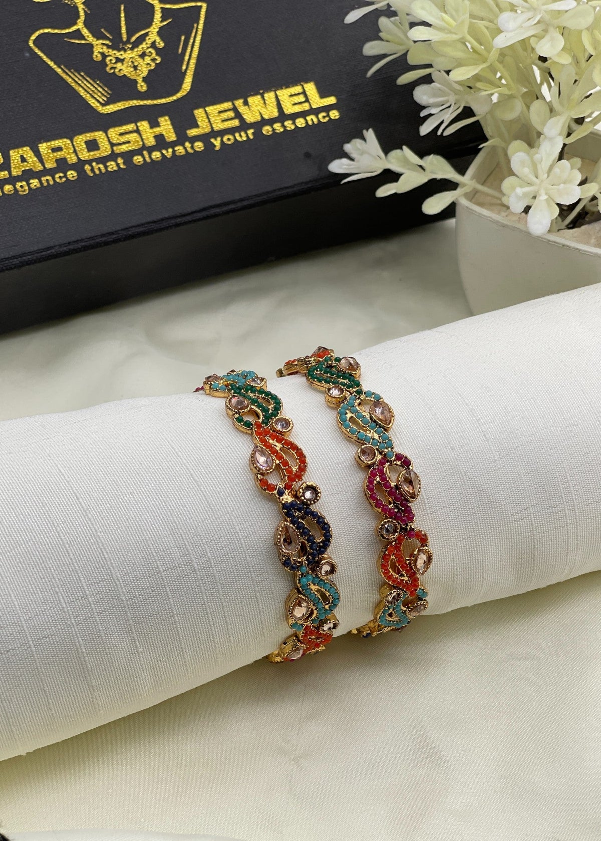 Shop the Thana Bangle from Zarosh Jewel