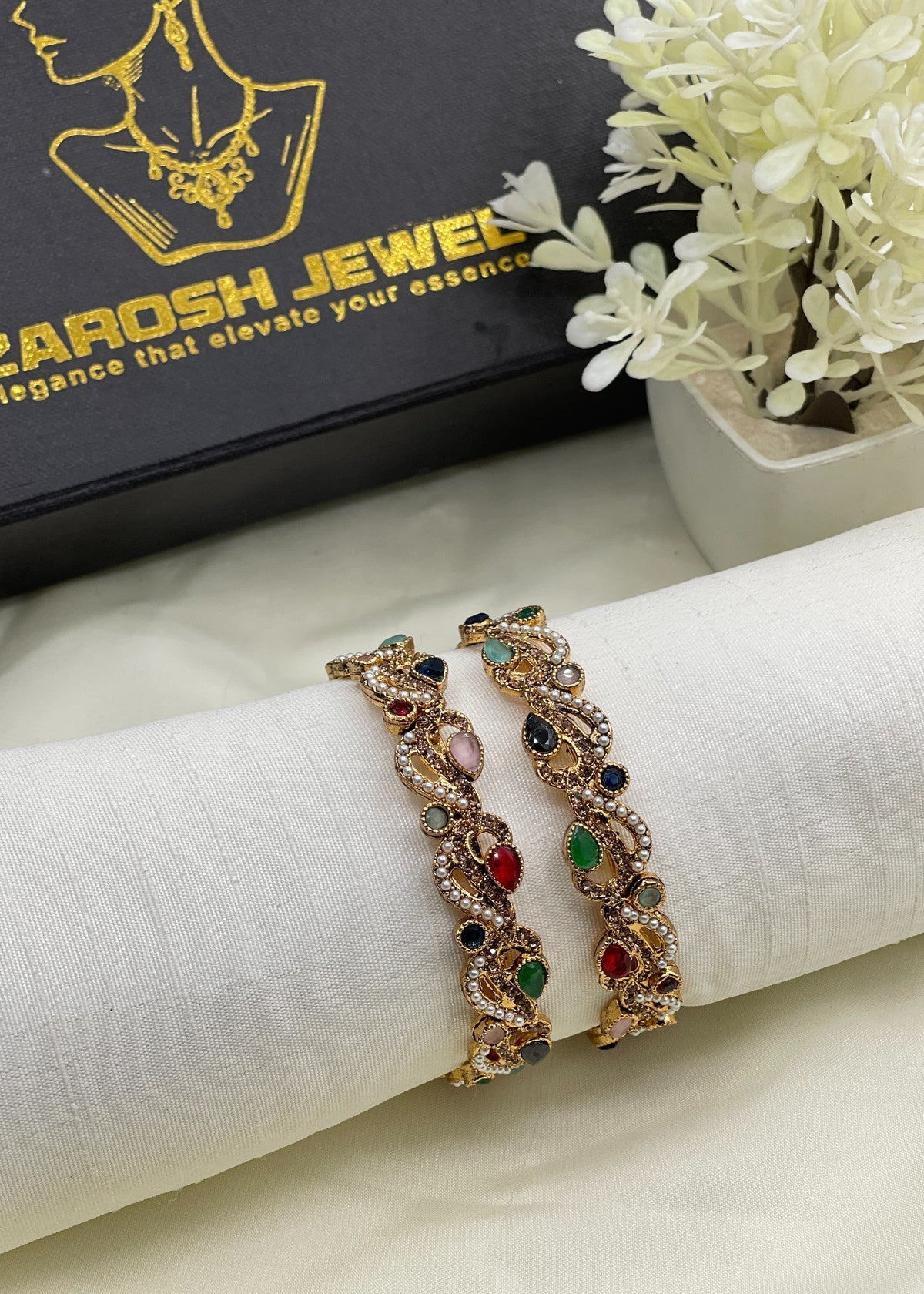Shop the Thana Bangle from Zarosh Jewel
