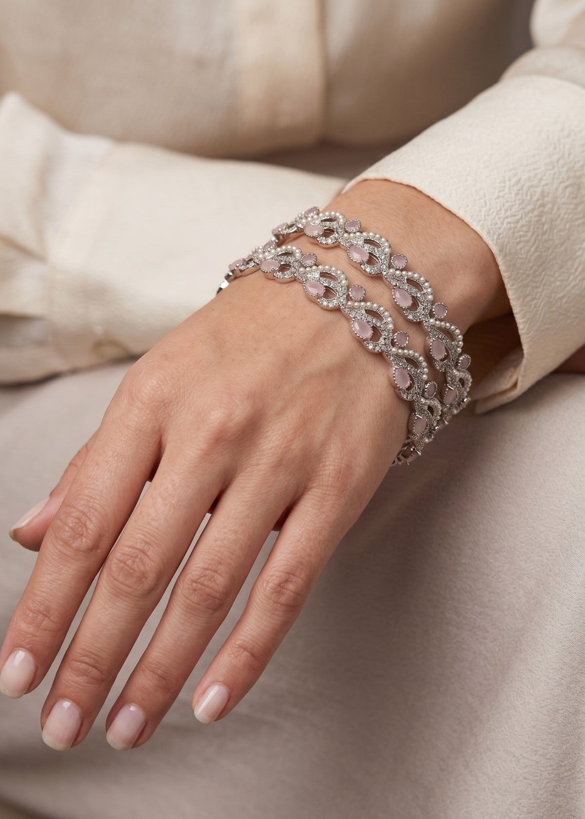 Shop the Thana Bangle from Zarosh Jewel