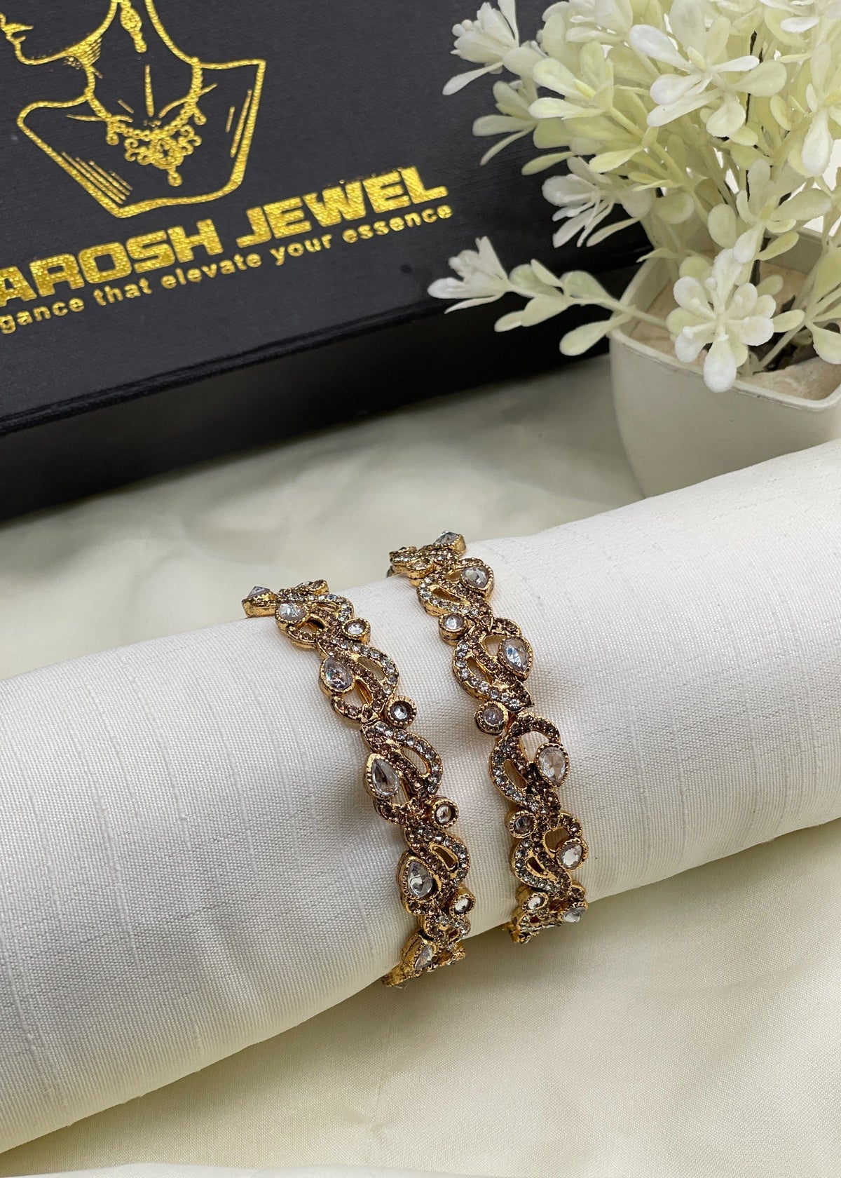 Shop the Thana Bangle from Zarosh Jewel