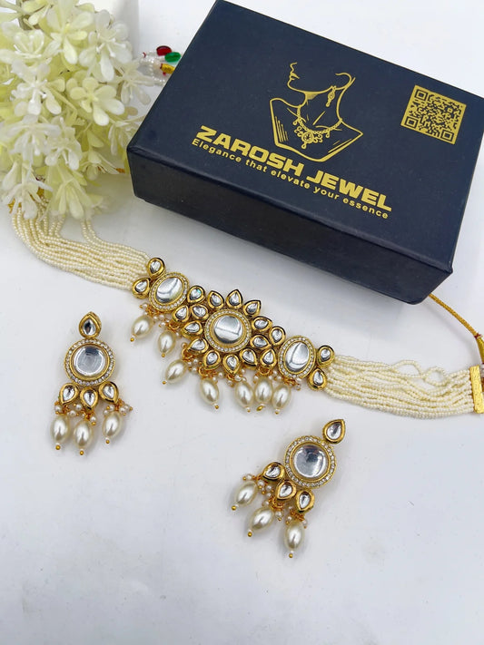 The Circular Kundan Choker Set | ZAROSH JEWEL