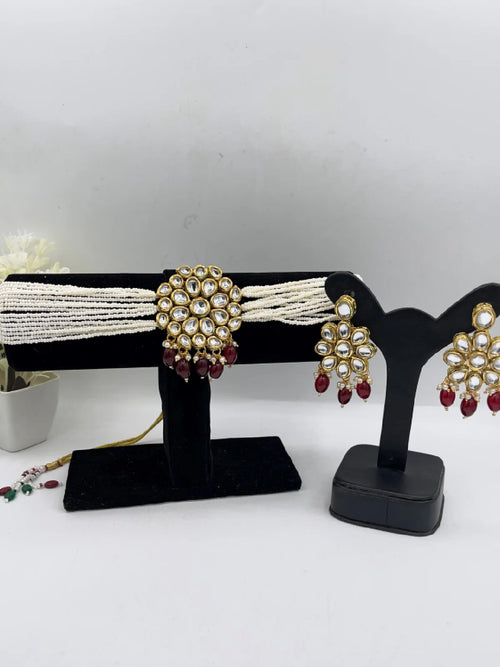 The Elara Kundan Choker Set