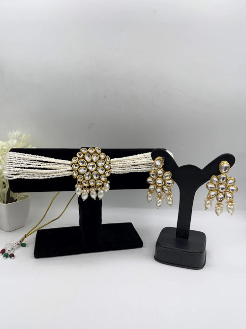 The Elara Kundan Choker Set