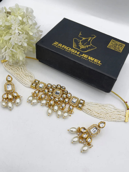 The Empress Kundan Cut Choker Set