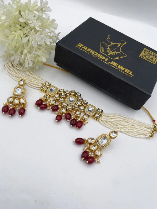 The Empress Kundan Cut Choker Set