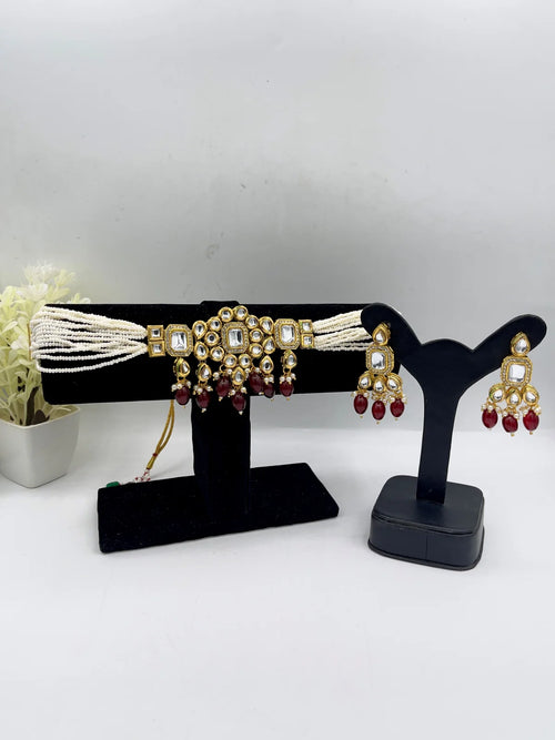 The Empress Kundan Cut Choker Set