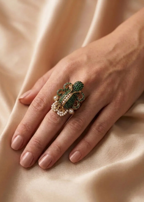 Shop the The Lubna Ring from Zarosh Jewel