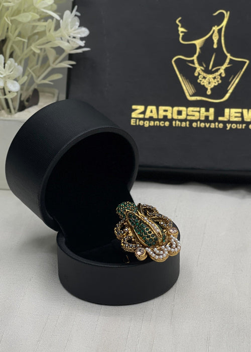 Shop the The Lubna Ring from Zarosh Jewel