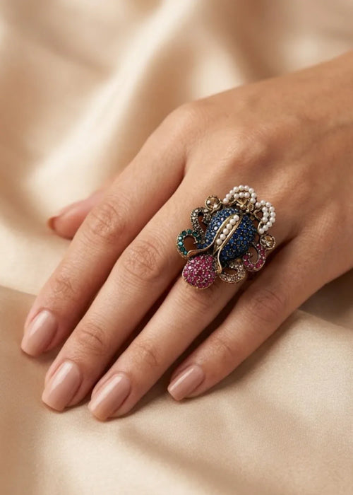 Shop the The Lubna Ring from Zarosh Jewel