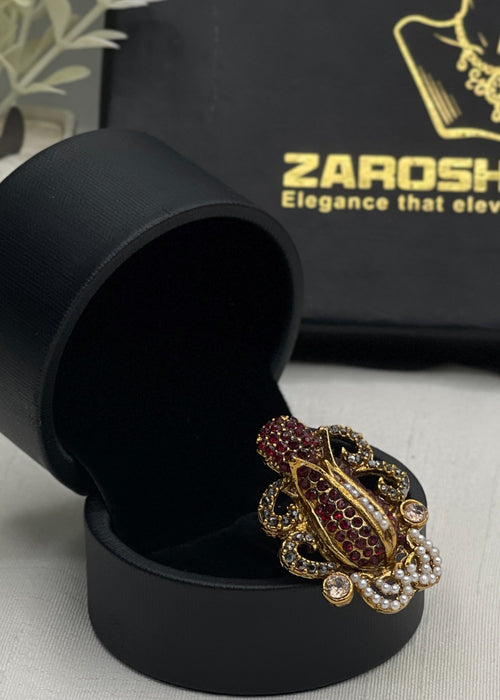 Shop the The Lubna Ring from Zarosh Jewel
