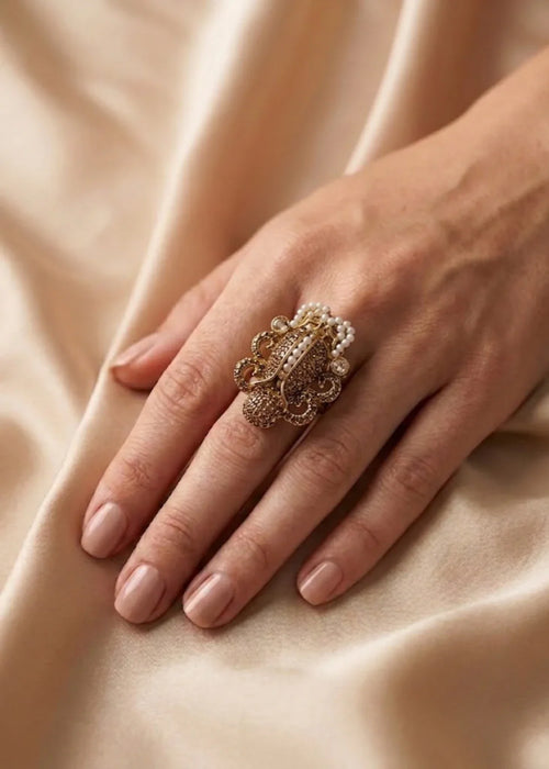 The Lubna Ring by Zarosh Jewel