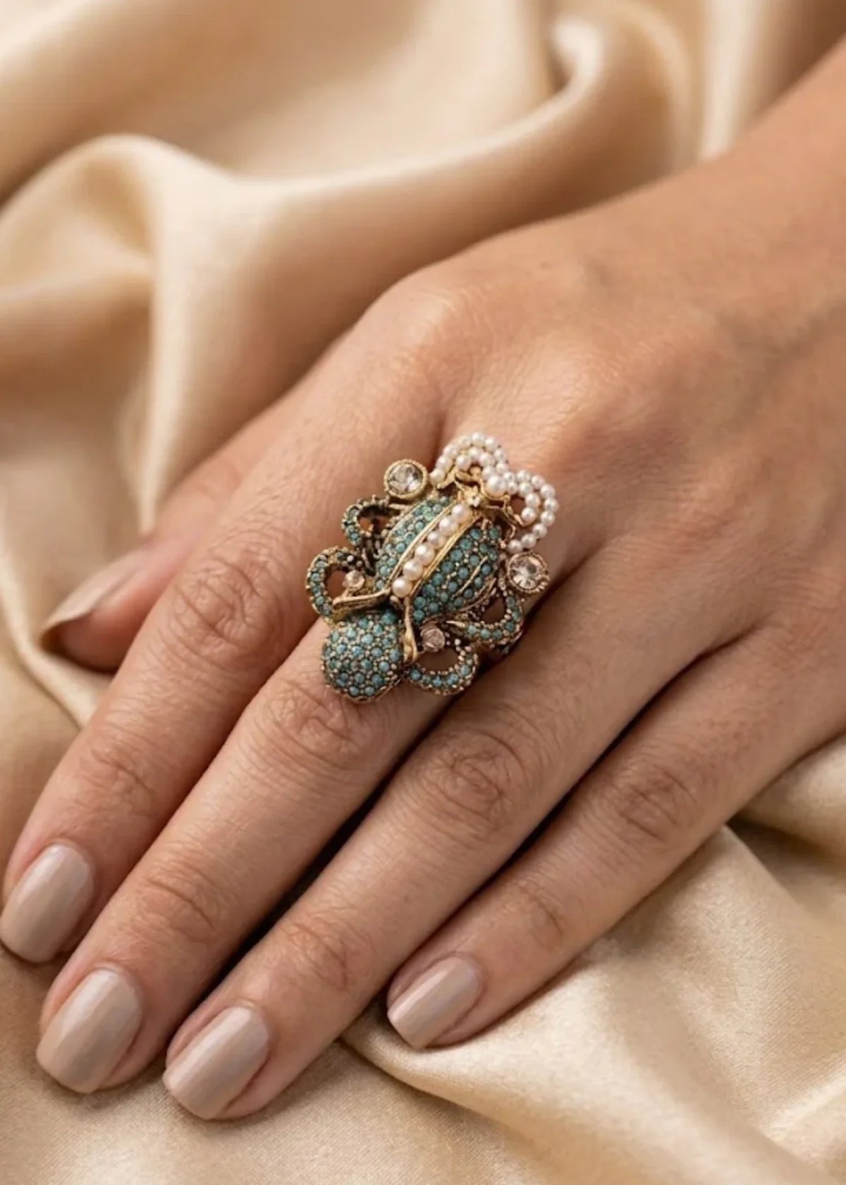 Shop the The Lubna Ring from Zarosh Jewel