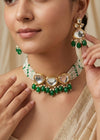 The Trinity Luxe Choker Set by Zarosh Jewel