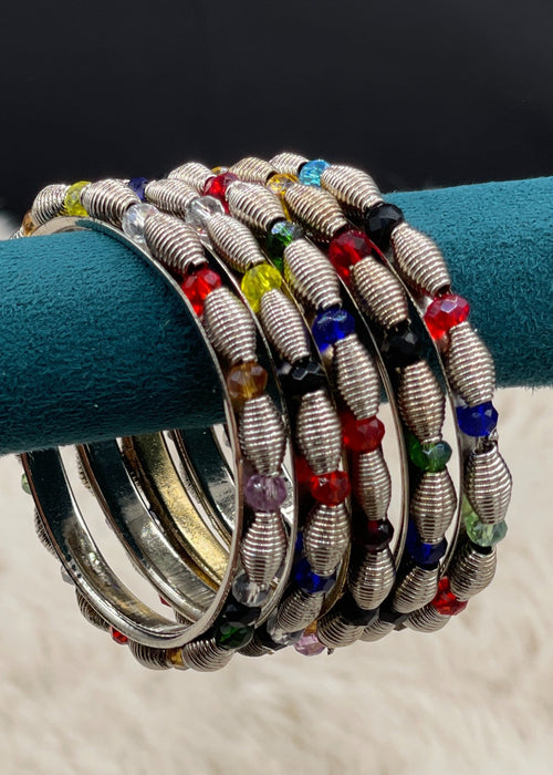 Shop the Tiny Treasures Kids Beaded Bangles from Zarosh Jewel