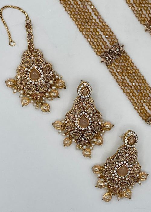 Shop the Velmira Grace Long Mala Set from Zarosh Jewel