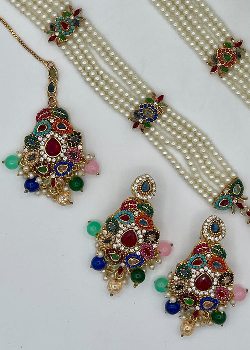 Shop the Velmira Grace Long Mala Set from Zarosh Jewel