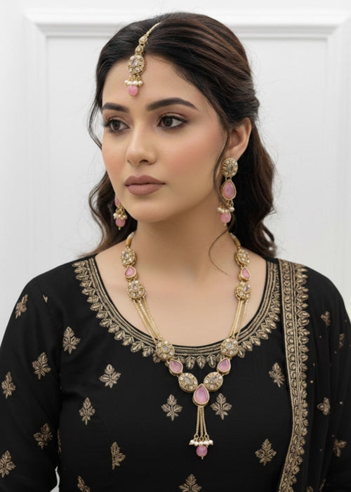 Velora Majesty Necklace Set by Zarosh Jewel