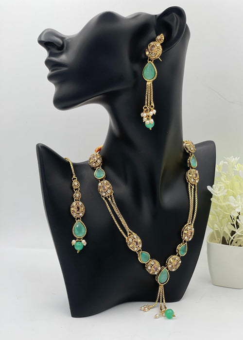 Shop the Velora Majesty Necklace Set from Zarosh Jewel
